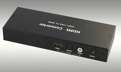 VGA+YPbPr轉(zhuǎn)HDMI轉(zhuǎn)換器與切換器 一站式模擬信號高清解決方案產(chǎn)品供應(yīng)指南